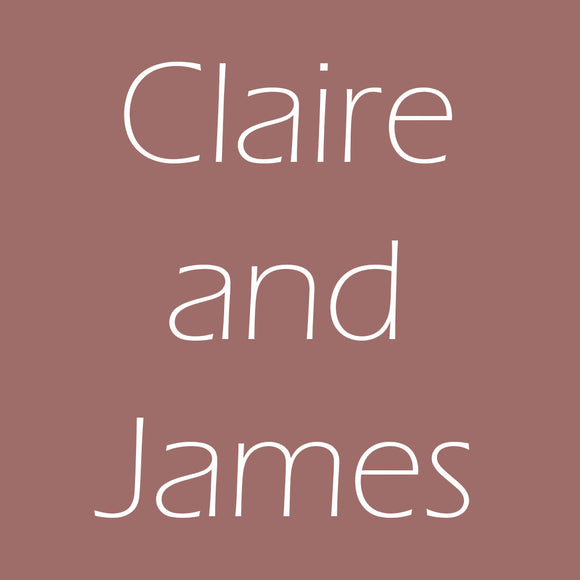 Claire & James