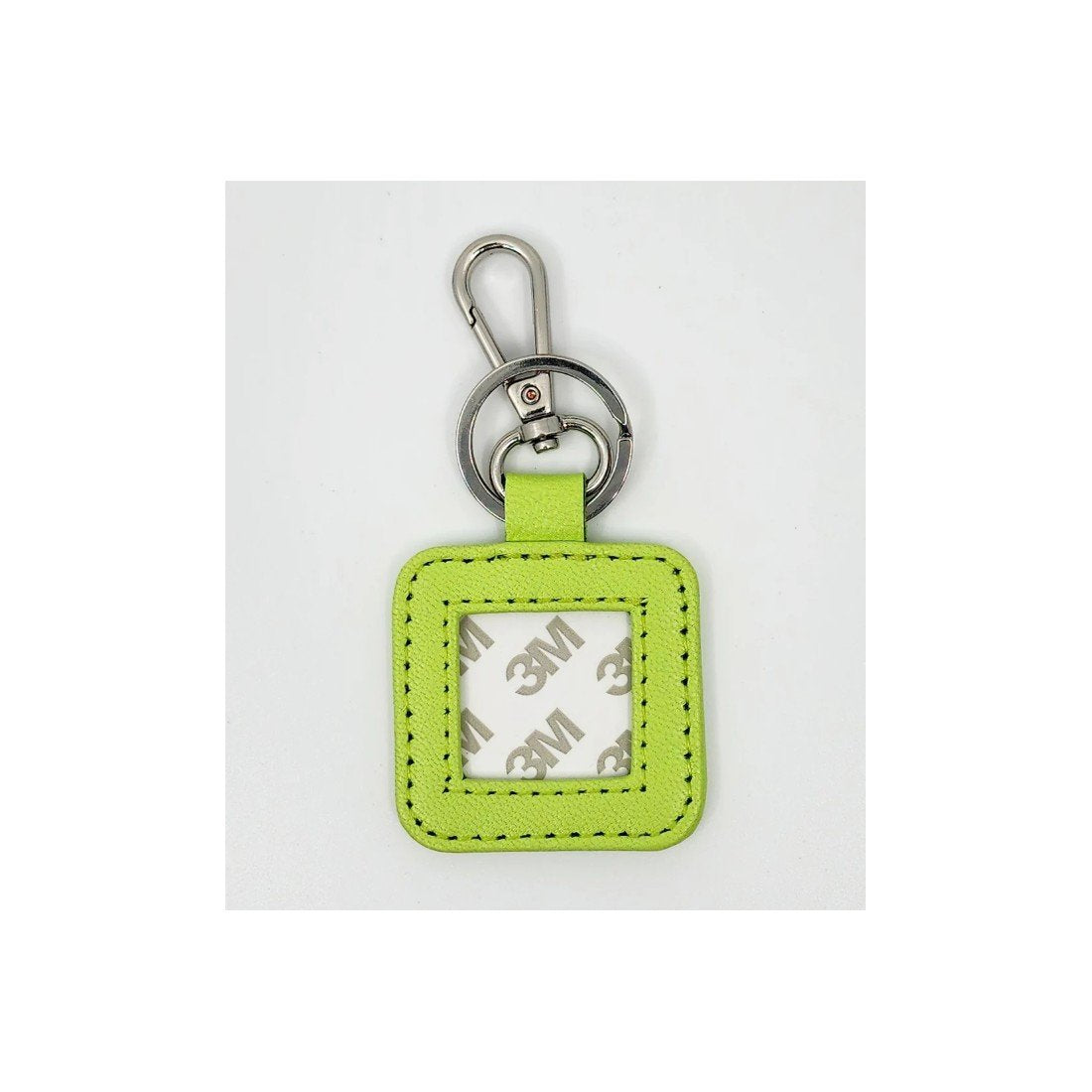 Leather Key Fob - Lime