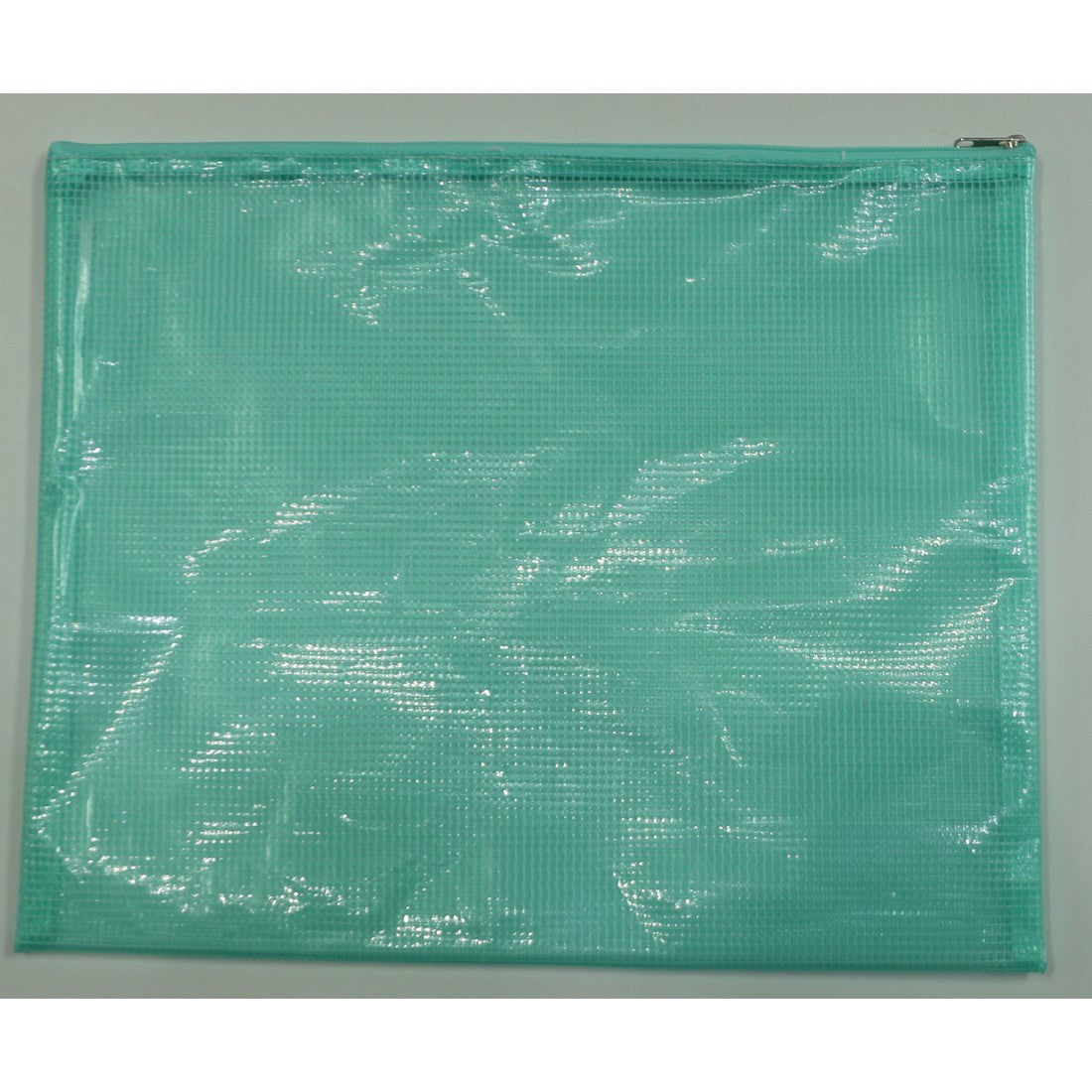 Zippered Bag, Turquoise