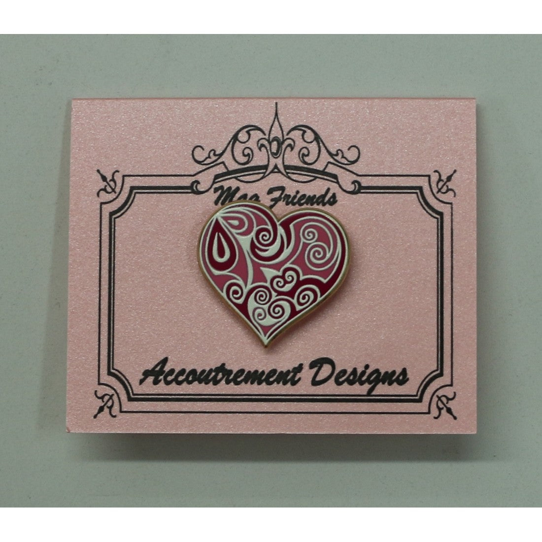 Pink Swirl Heart