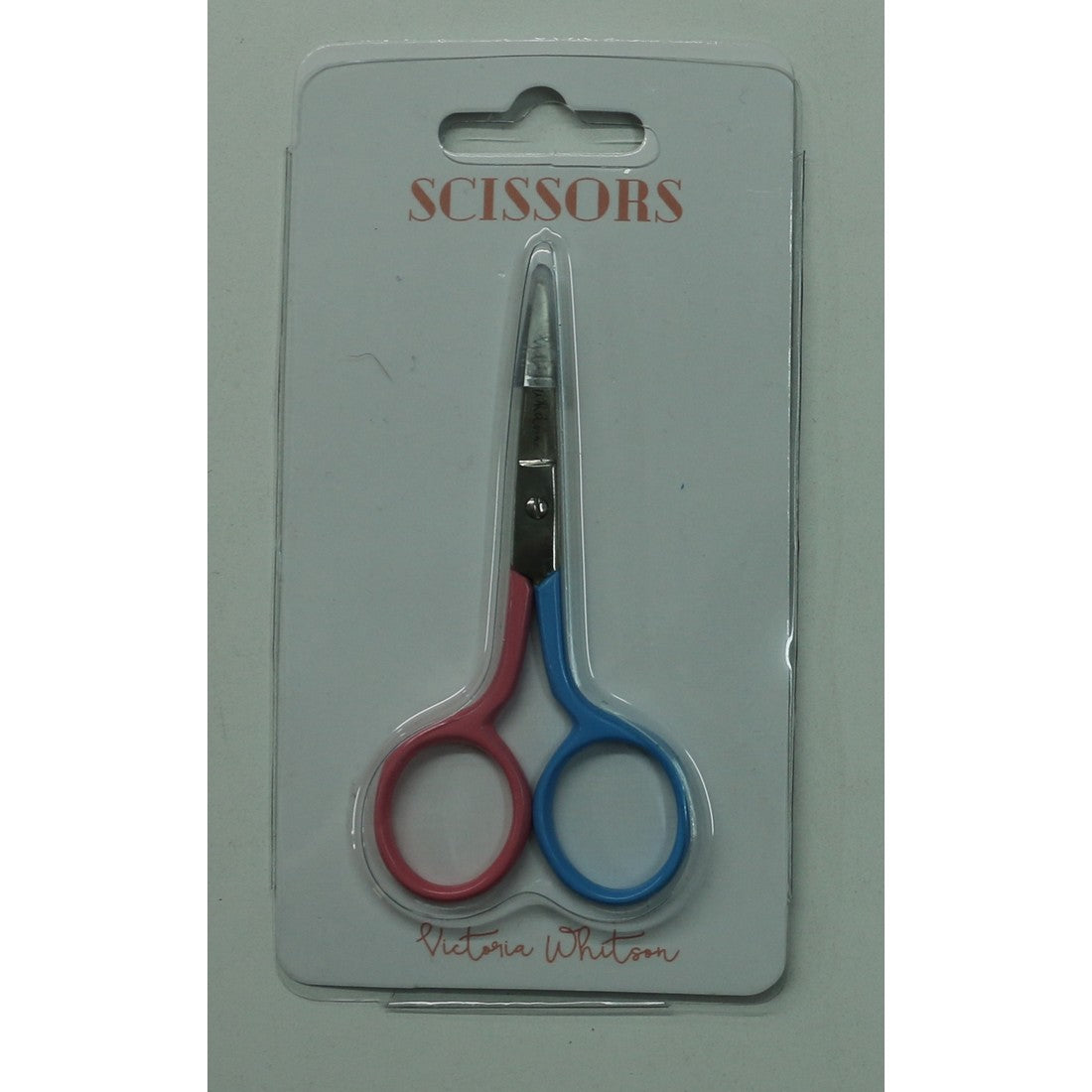 Striped Scissors, Blue & Pink