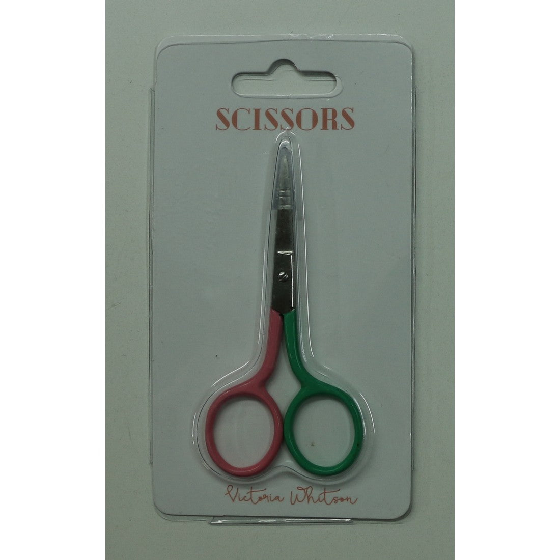 Striped Scissors, Pink & Green