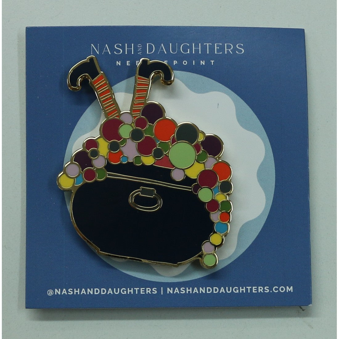 Colorful Bubble Cauldron Needle Minder