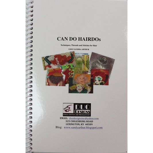 Can Do Hairdos - Techniques, Threads and Stitches for Hair