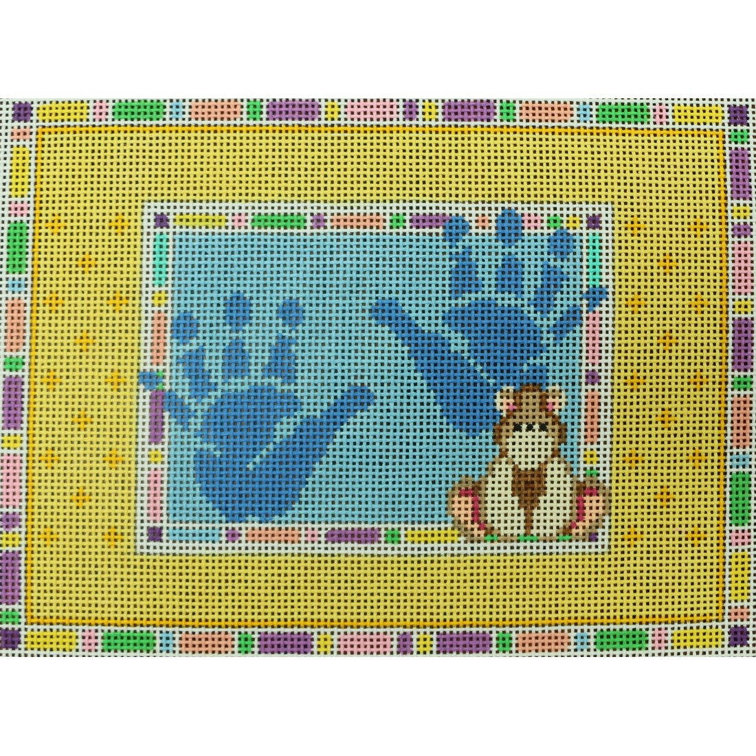 Boy Handprints, 13 mesh
