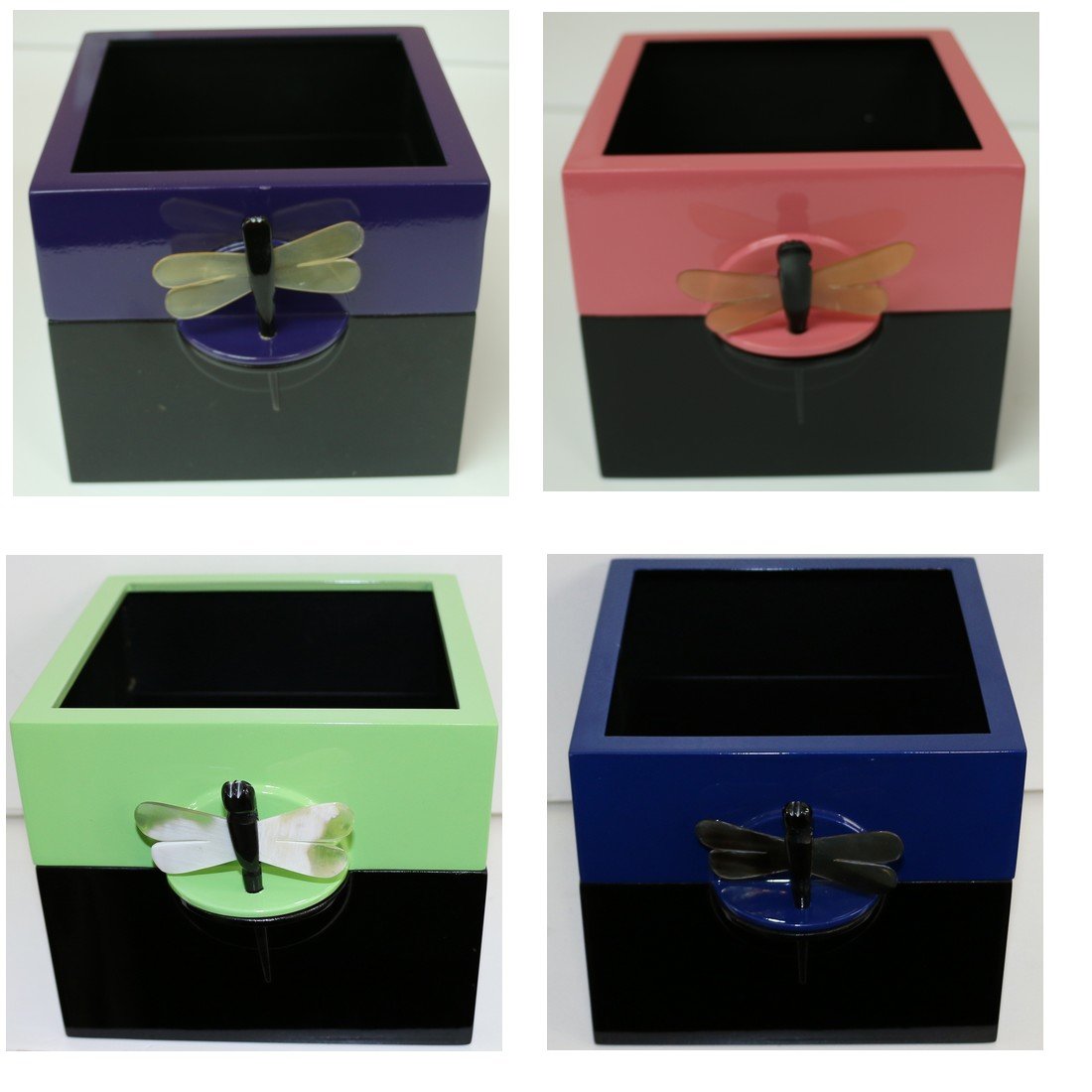 Box with Dragonfly Pin