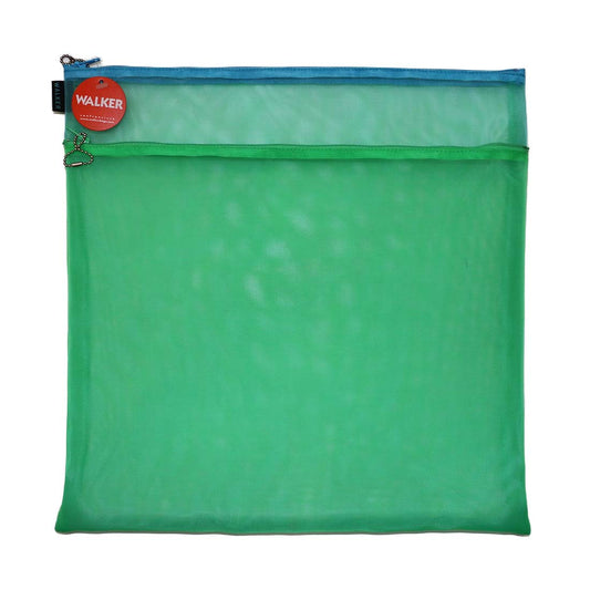 Double Zip Case 14x14 Mint/Aqua