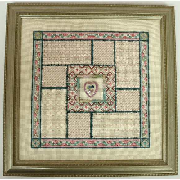 Framed Boxes with Heart Button