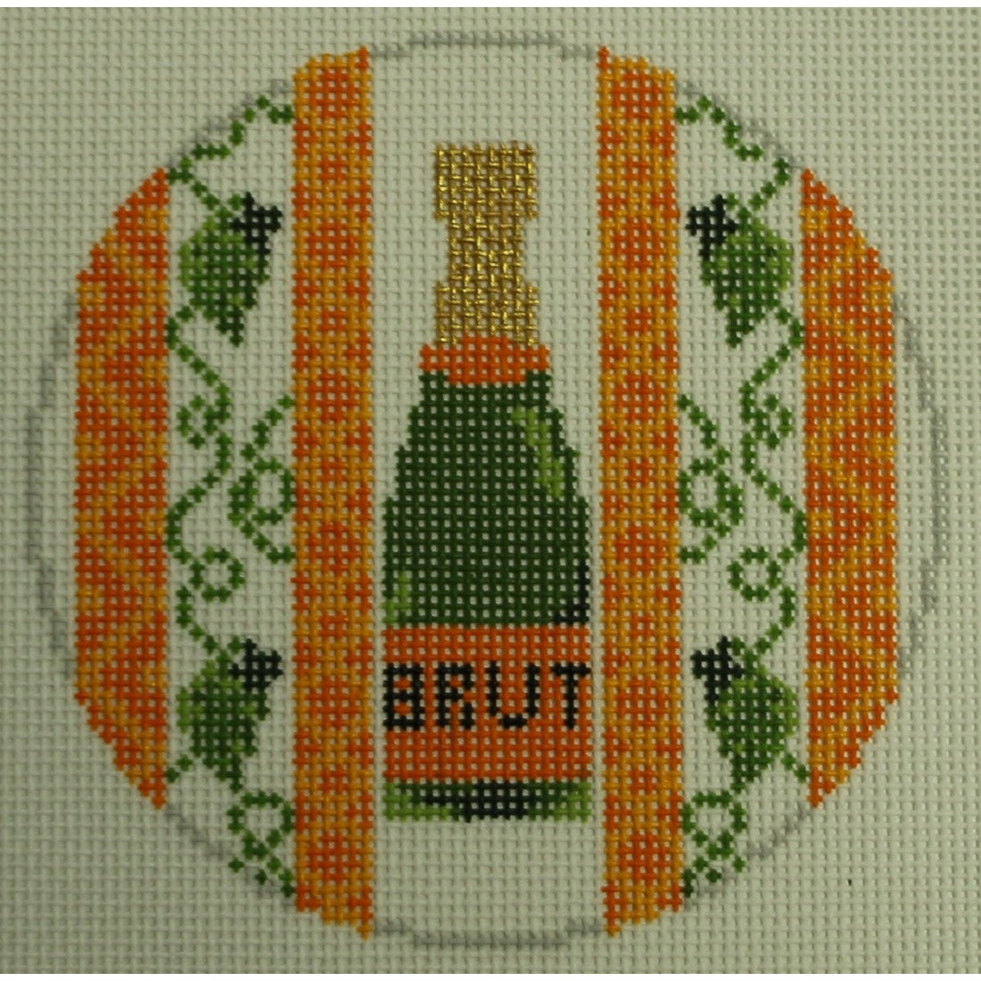 A Bottle of Champagne Coaster