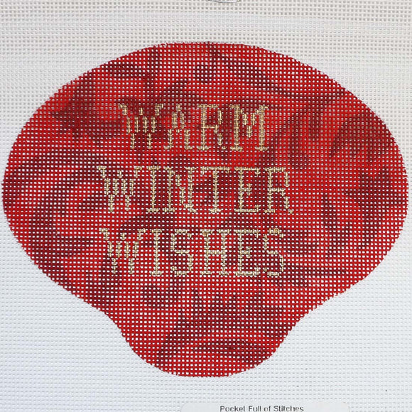Warm Winter Wishes on Red