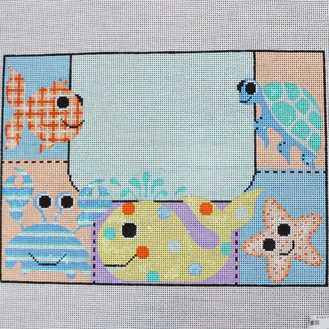 Sea Creature Birth Sampler