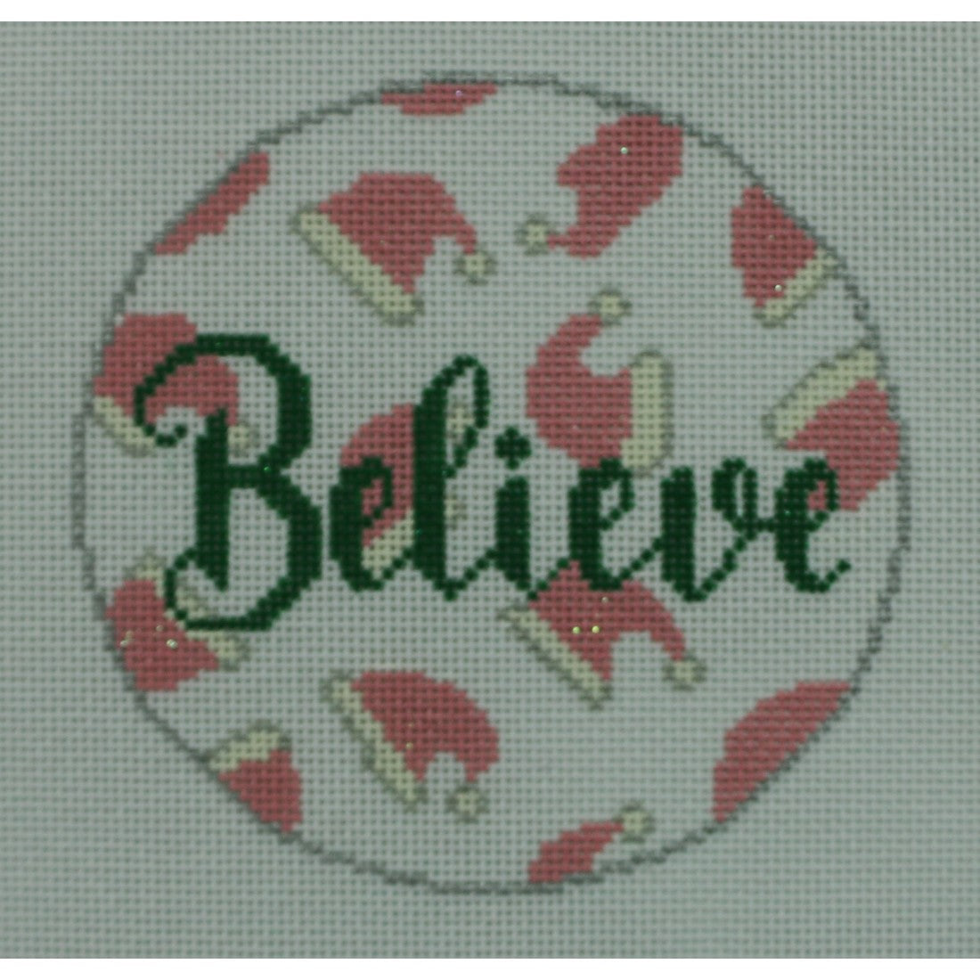 Believe Santa Hats, Pink