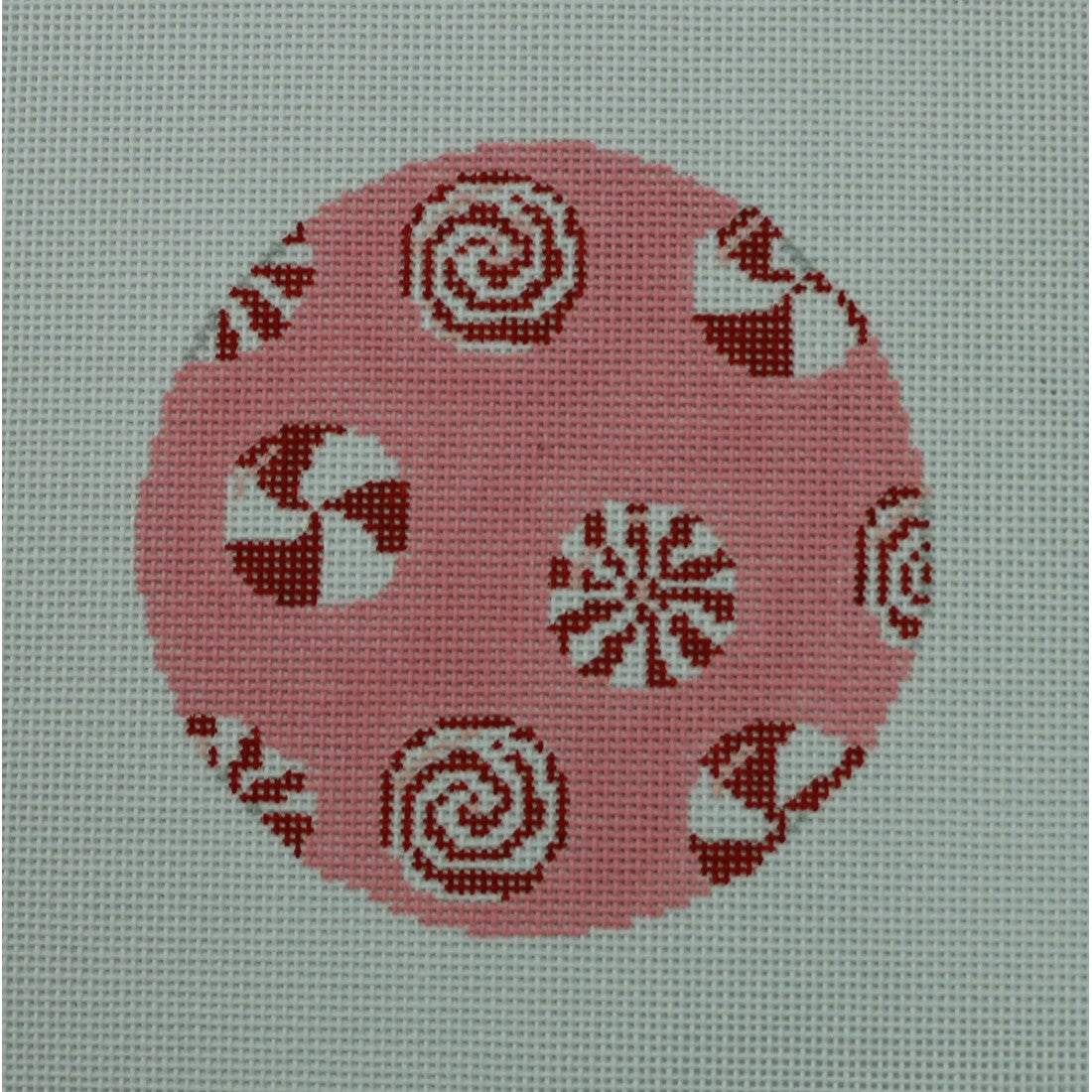 Peppermints on Pink