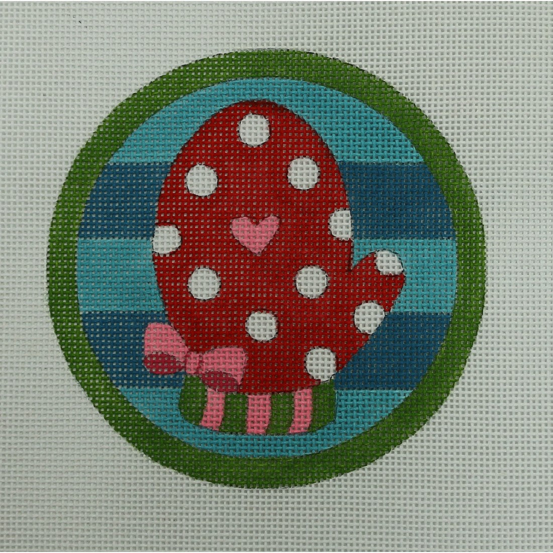 Polka Dot Mitten