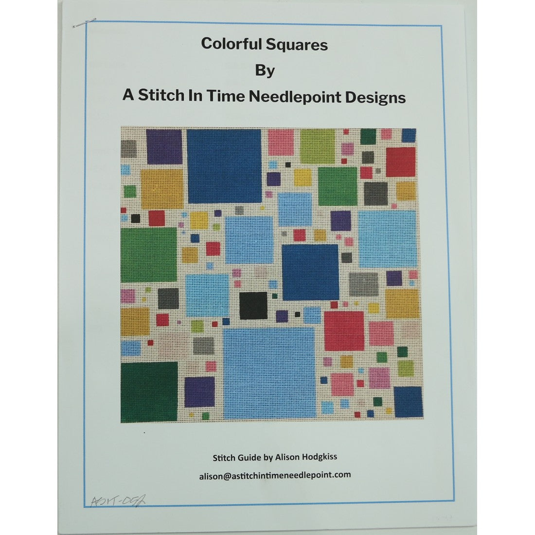 Color Squares Stitch Guide