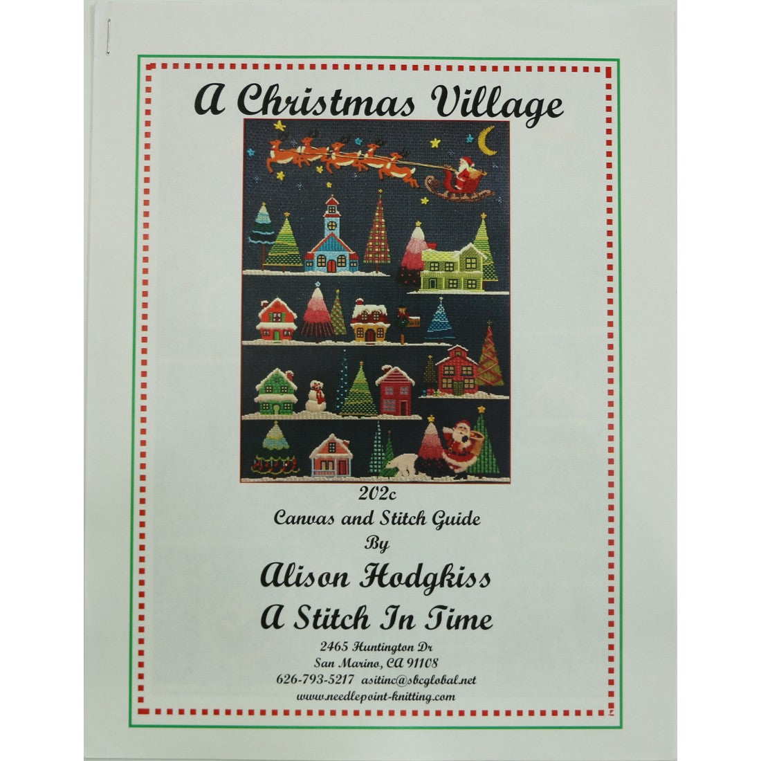 Coral House Stitch Guide