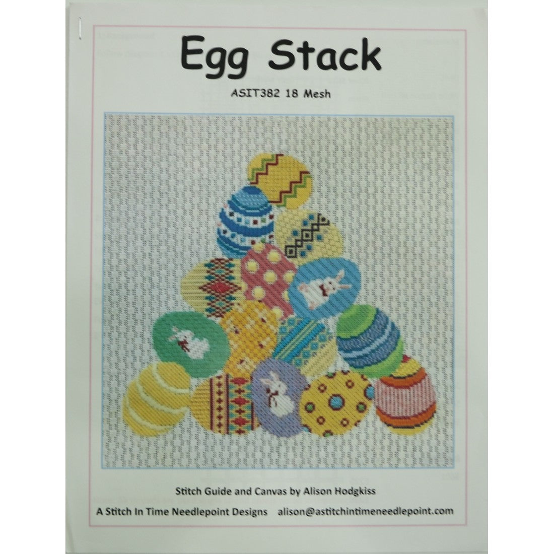 Egg Stack Stitch Guide