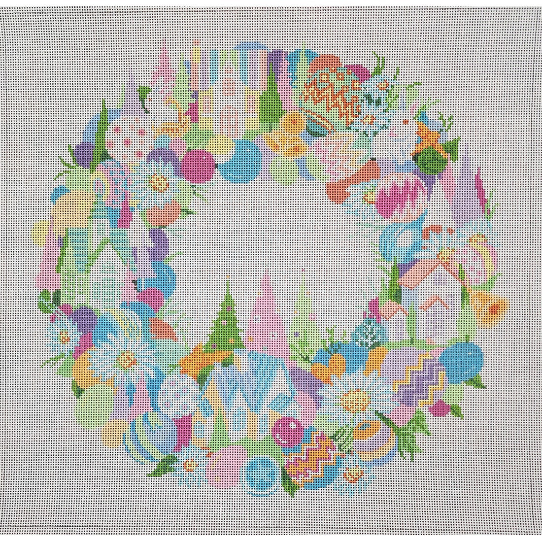 Easter Wreath, 13 mesh