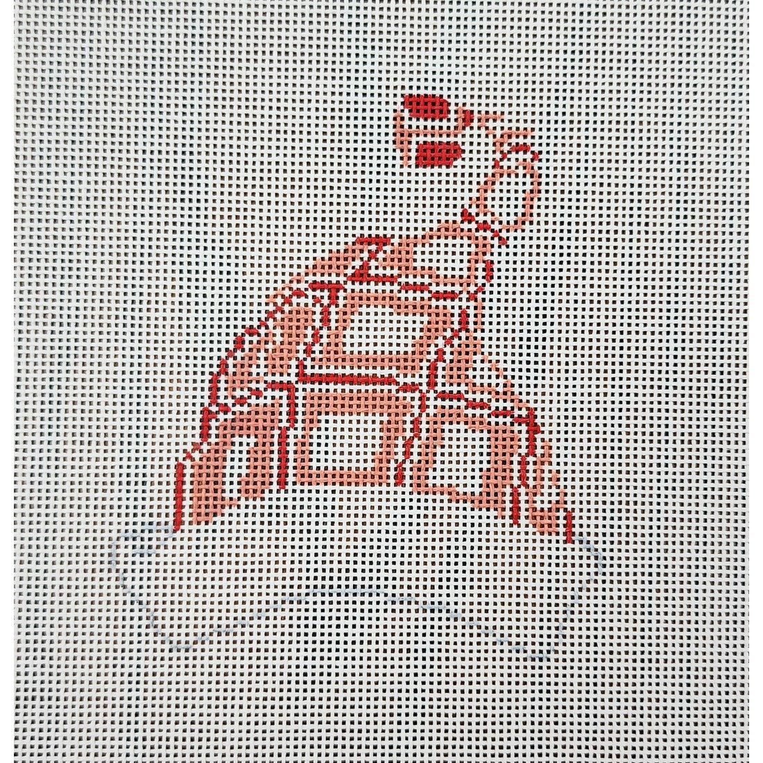 Rose Squares Cap, 18 mesh