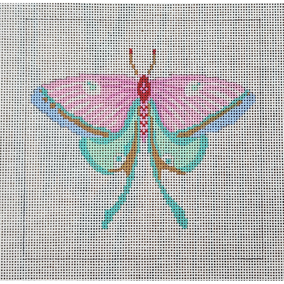 Pink & Blue Butterfly