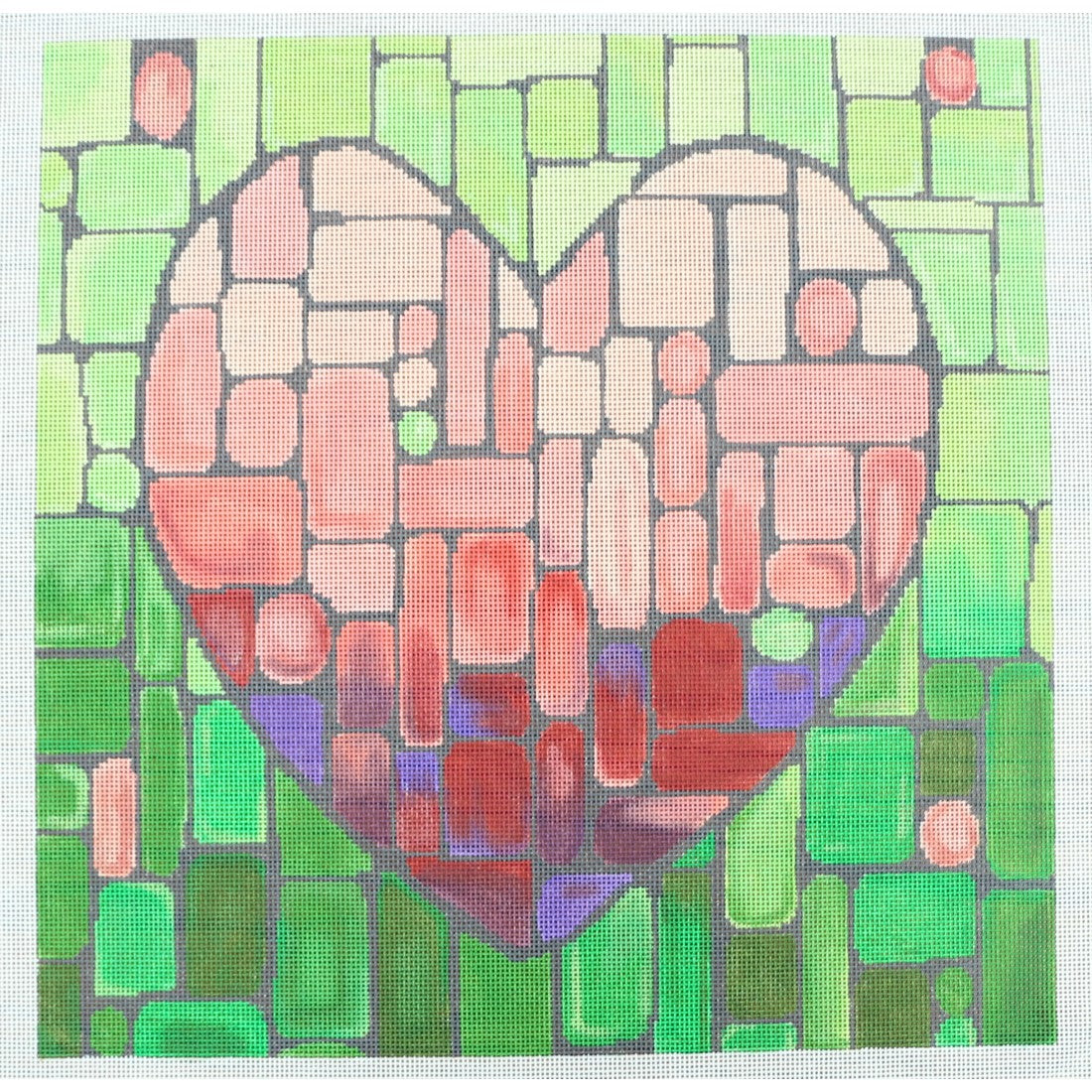 Stained Glass Heart