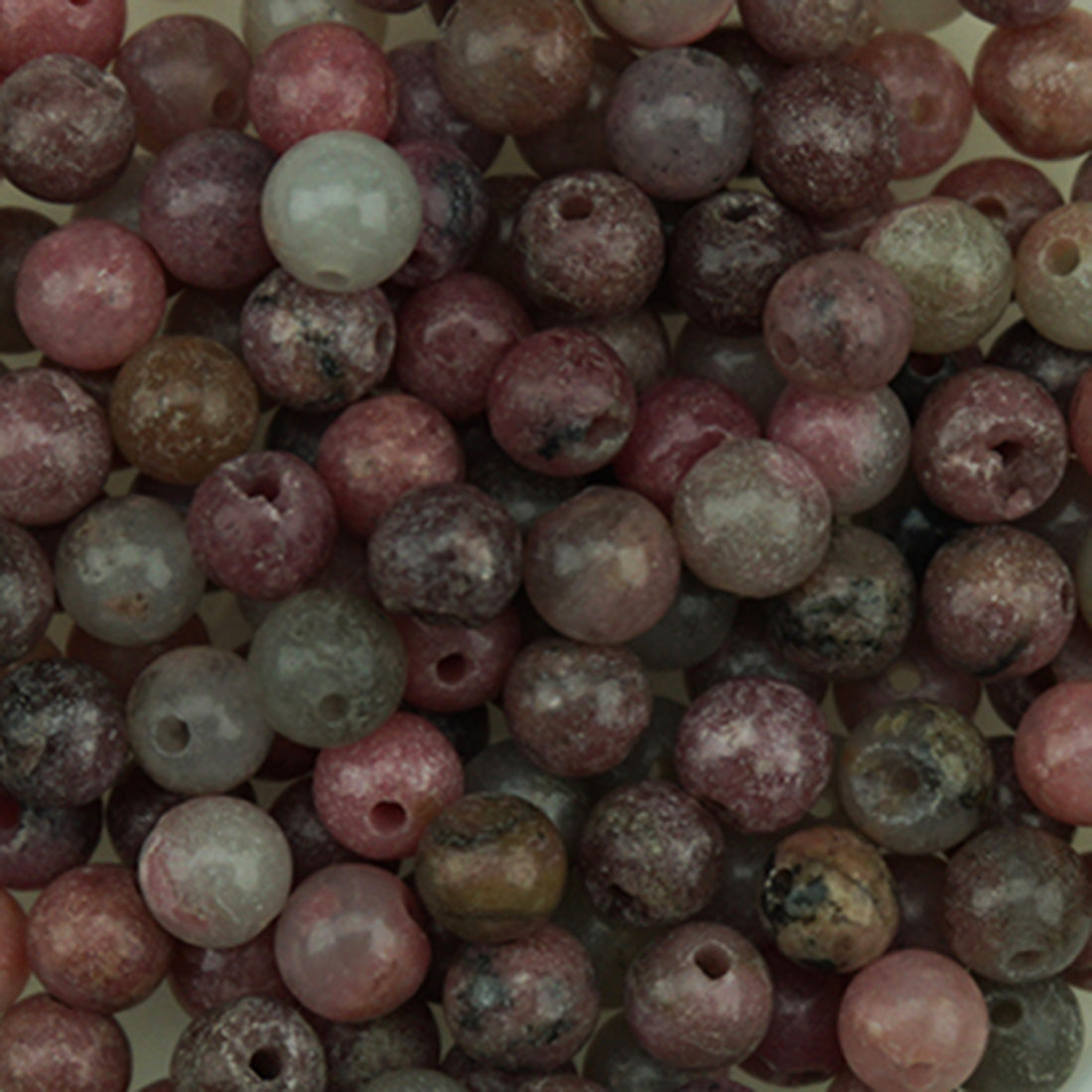 BDS-GS104 Rhodochrosite Gemstone Beads 3mm