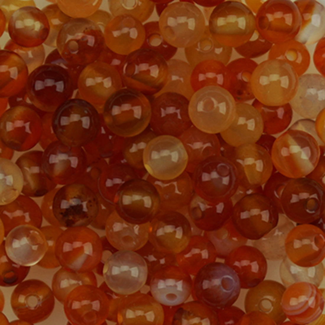 BDS-GS107 Carnelian Gemstone Beads 3mm