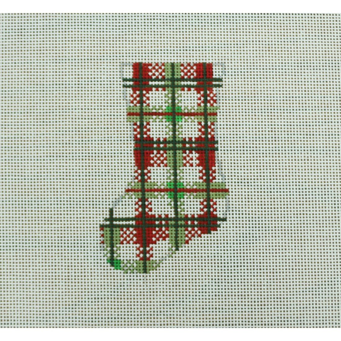 Mini Plaid Stocking