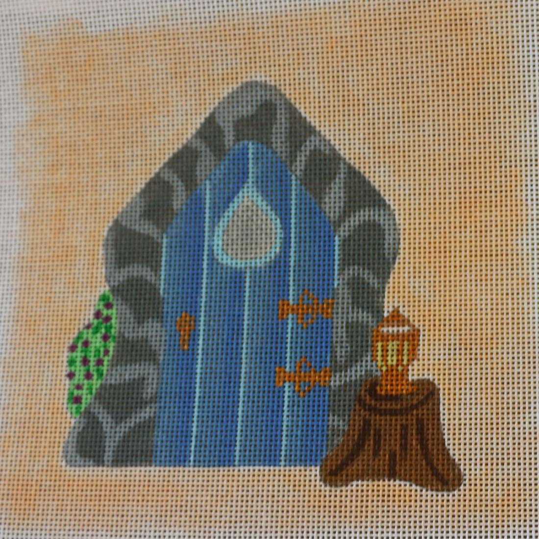 Fairie Door w/ Tree Stump