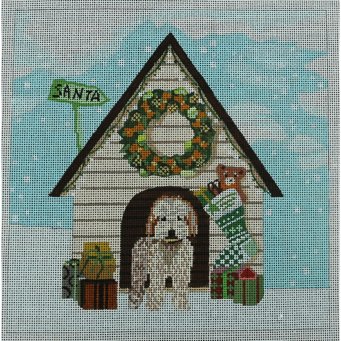 Decorated Dog House