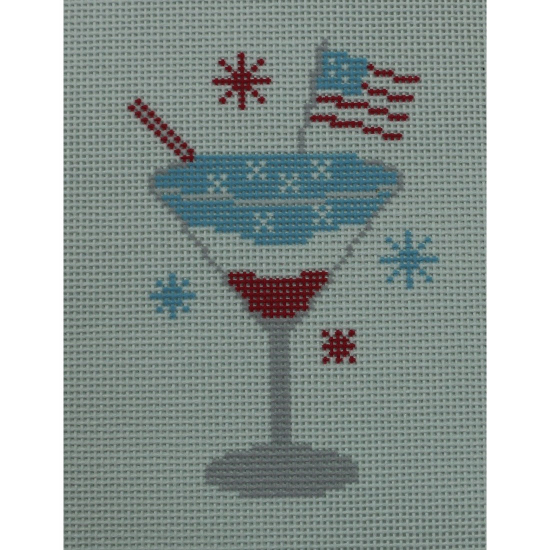 Patriotic Martini