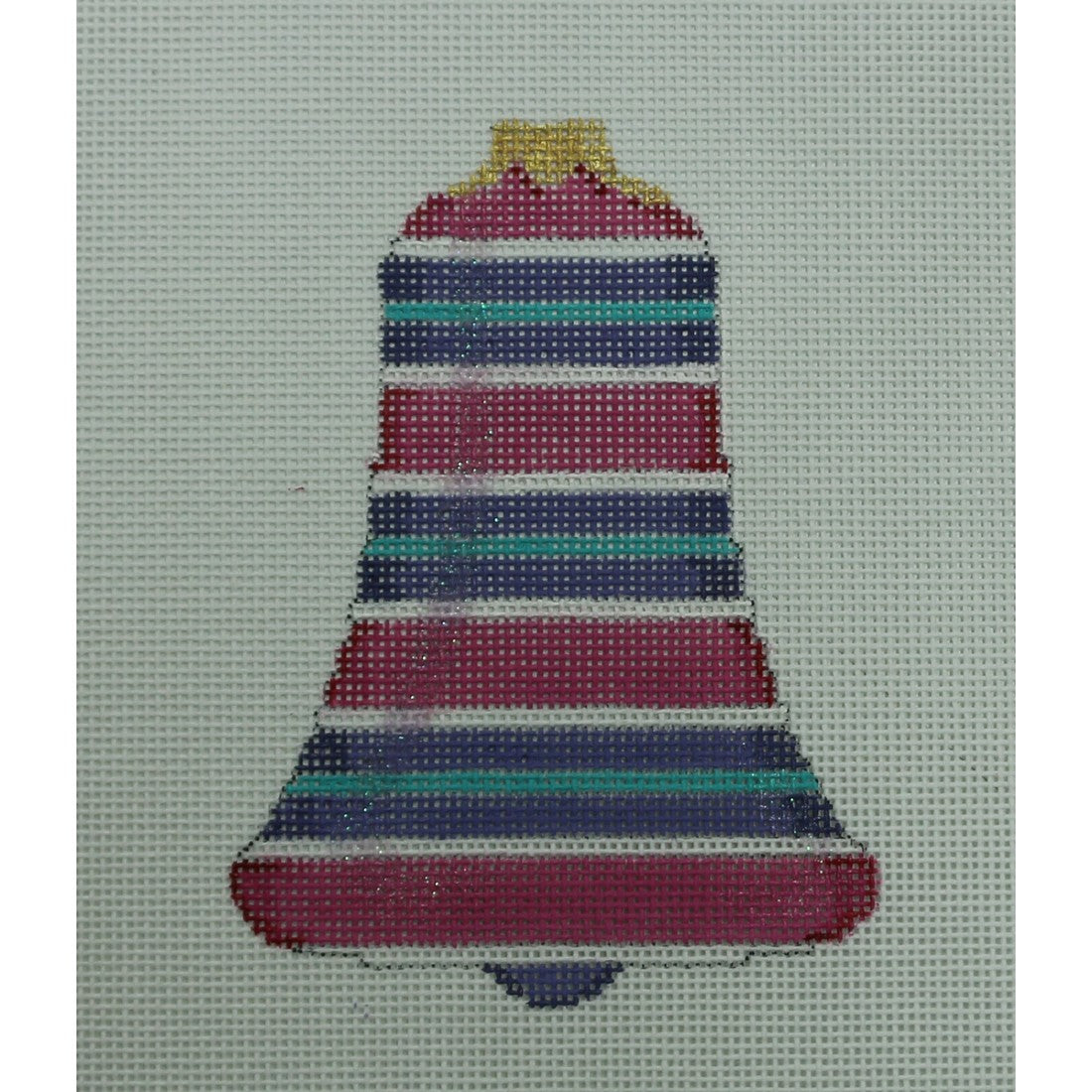 Pink, Purple, Turquoise Bell