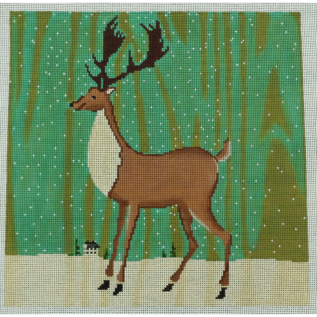 Winter Deer