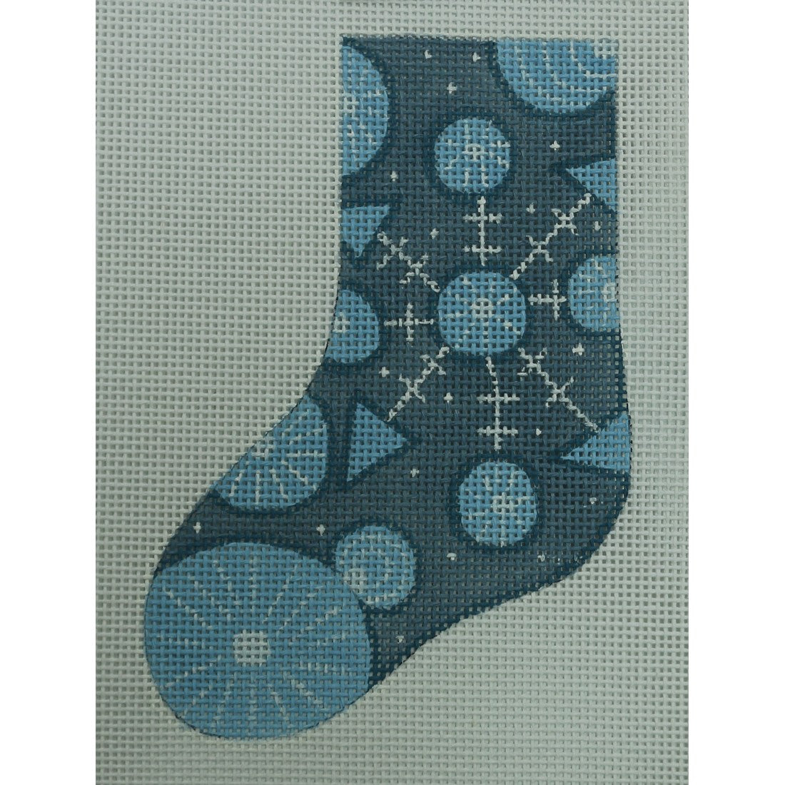 Snowflake Mini Sock