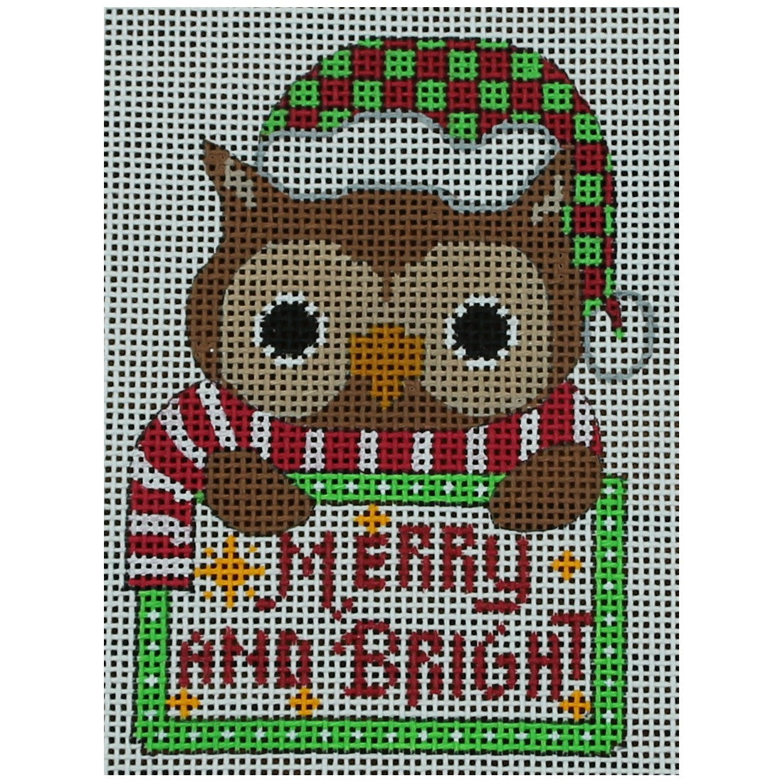 Owl Tag, Merry and Bright