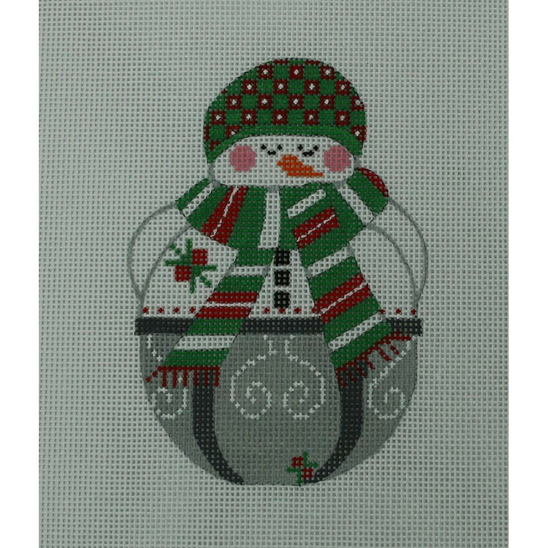 Jingle Snowman, Green Hat