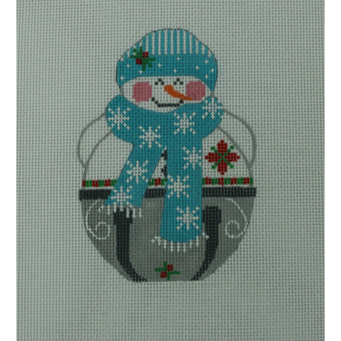 Jingle Snowman, Blue Hat