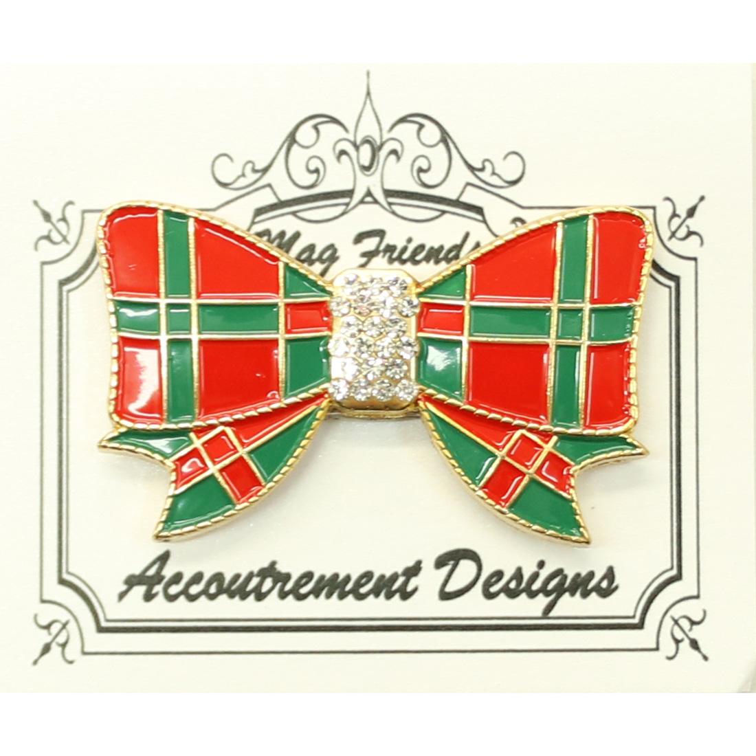 Red/Green Bow