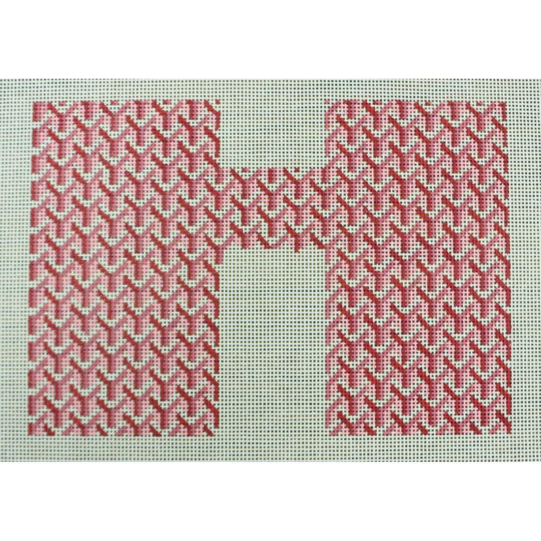 Y Pattern Clutch Front Pink