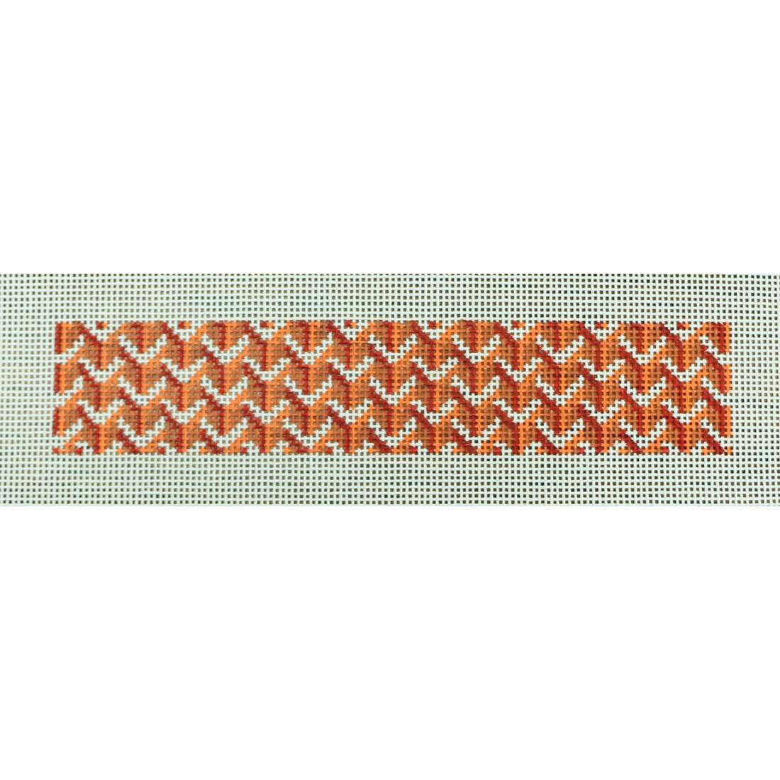 Y Pattern Keychain Orange