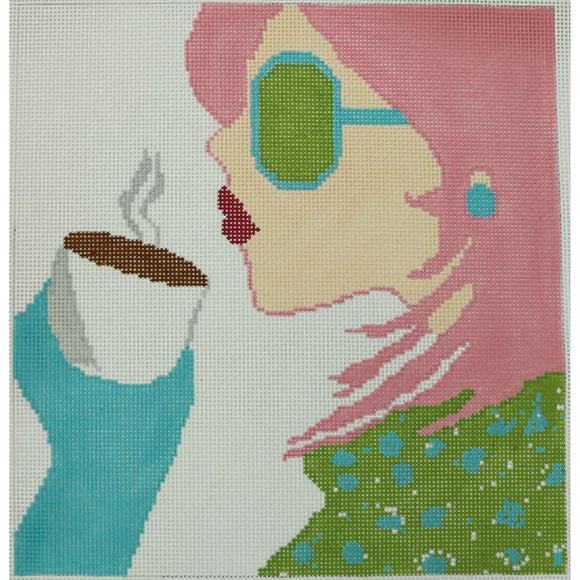 Lady with Coffee