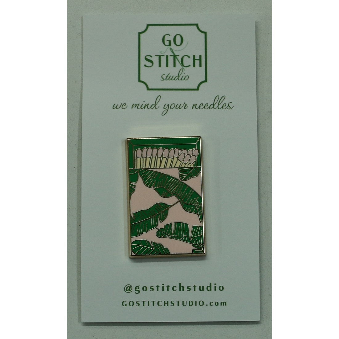 Palm Beach Matchbox Needle Minder