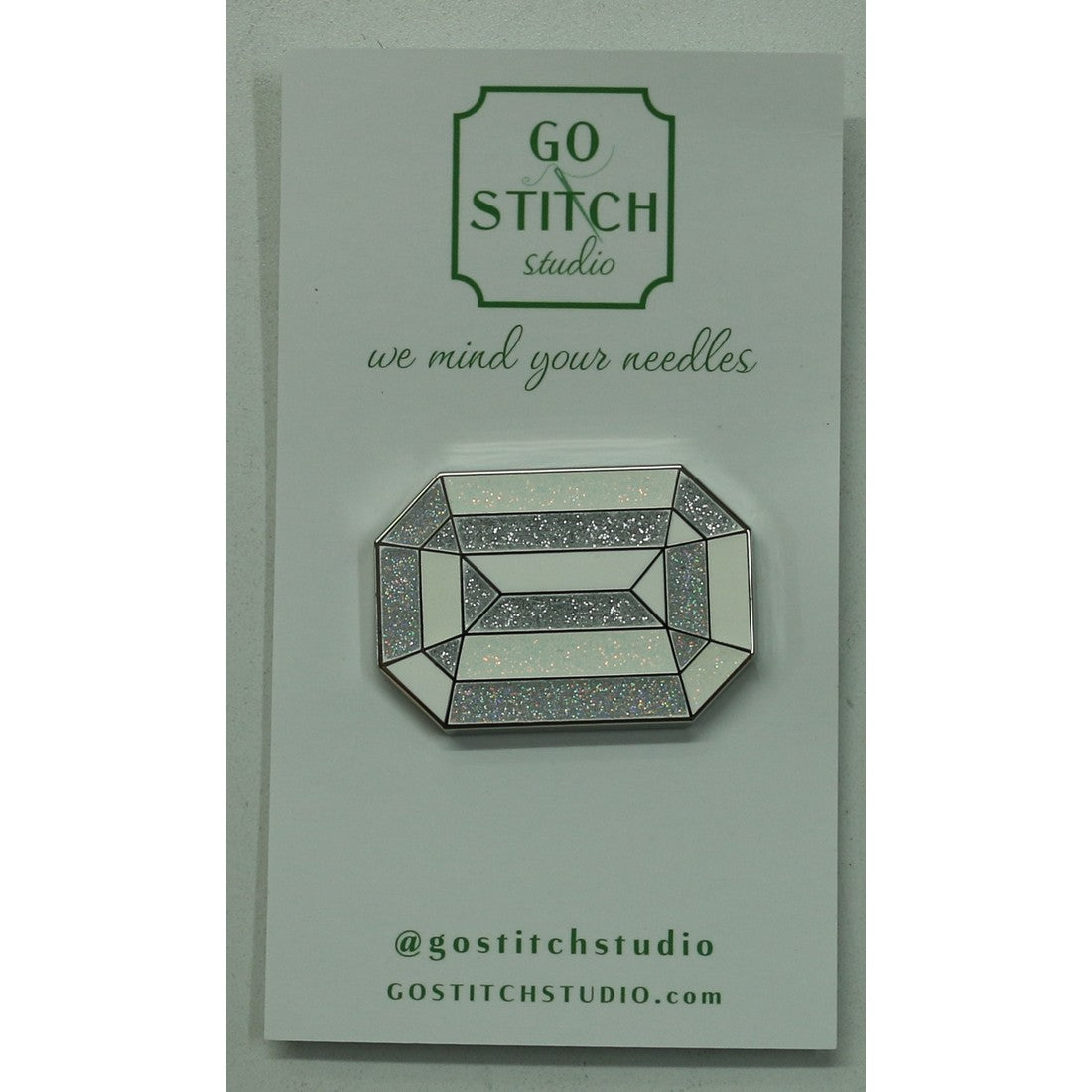 White Diamond Needle Minder