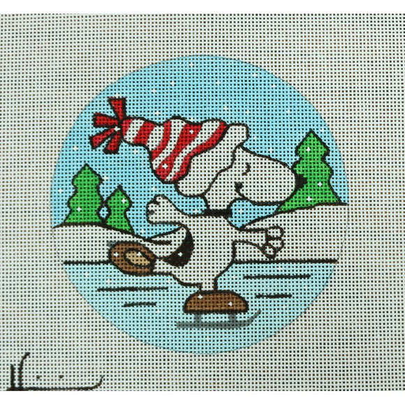 Snoopy Skating