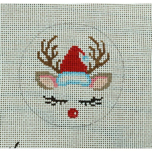 Rudolph with Santa Hat