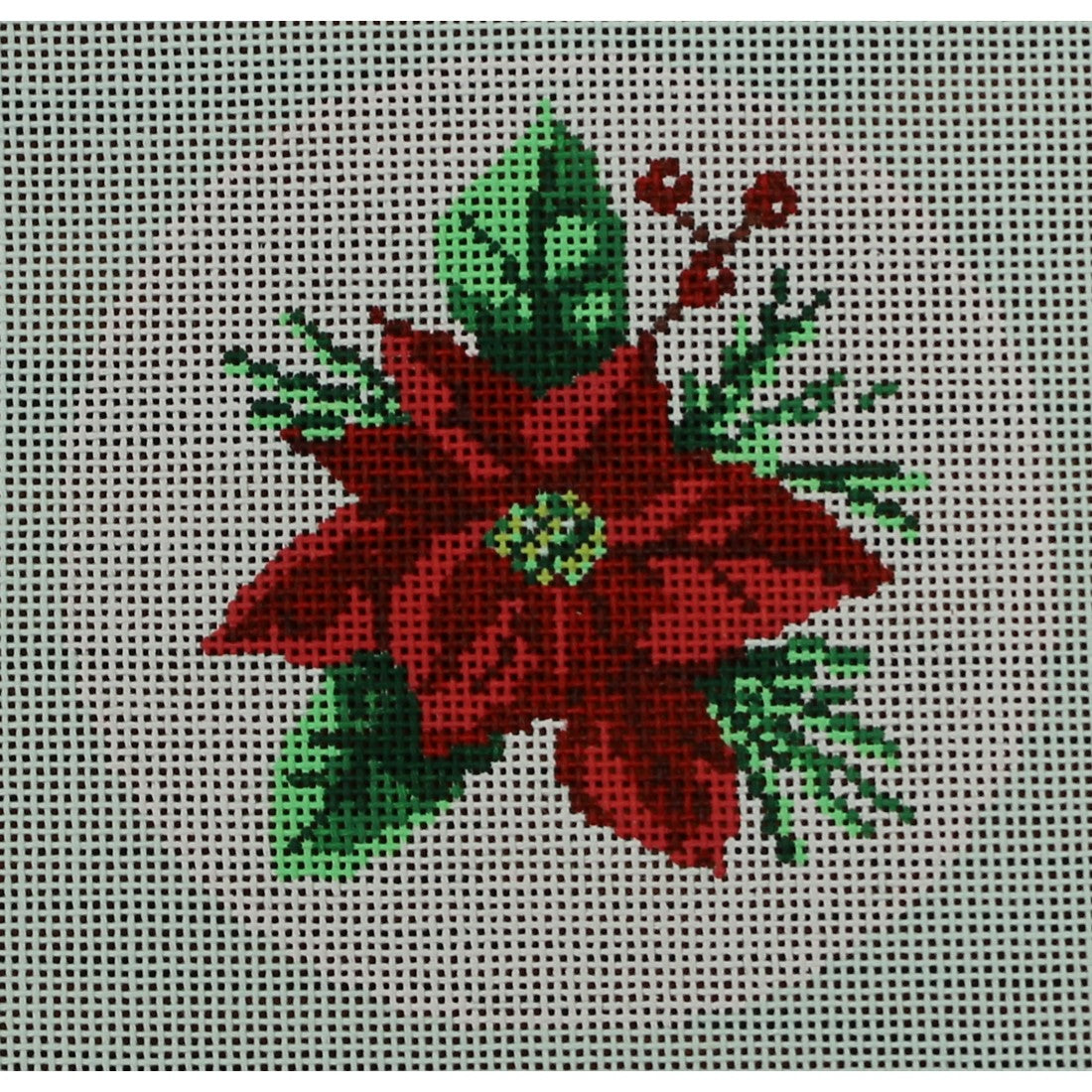 Pink Poinsettia Ornament