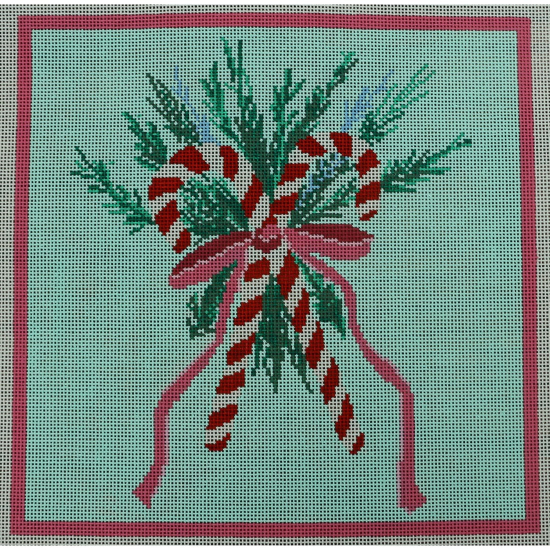 Candy Cane Bow