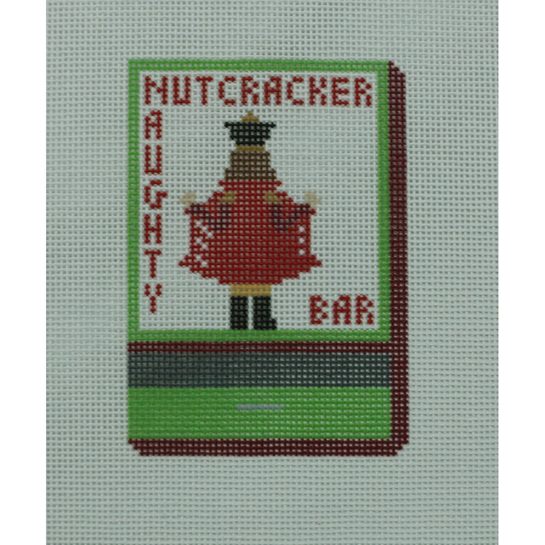 Naughty Nutcracker Bar Matchbox