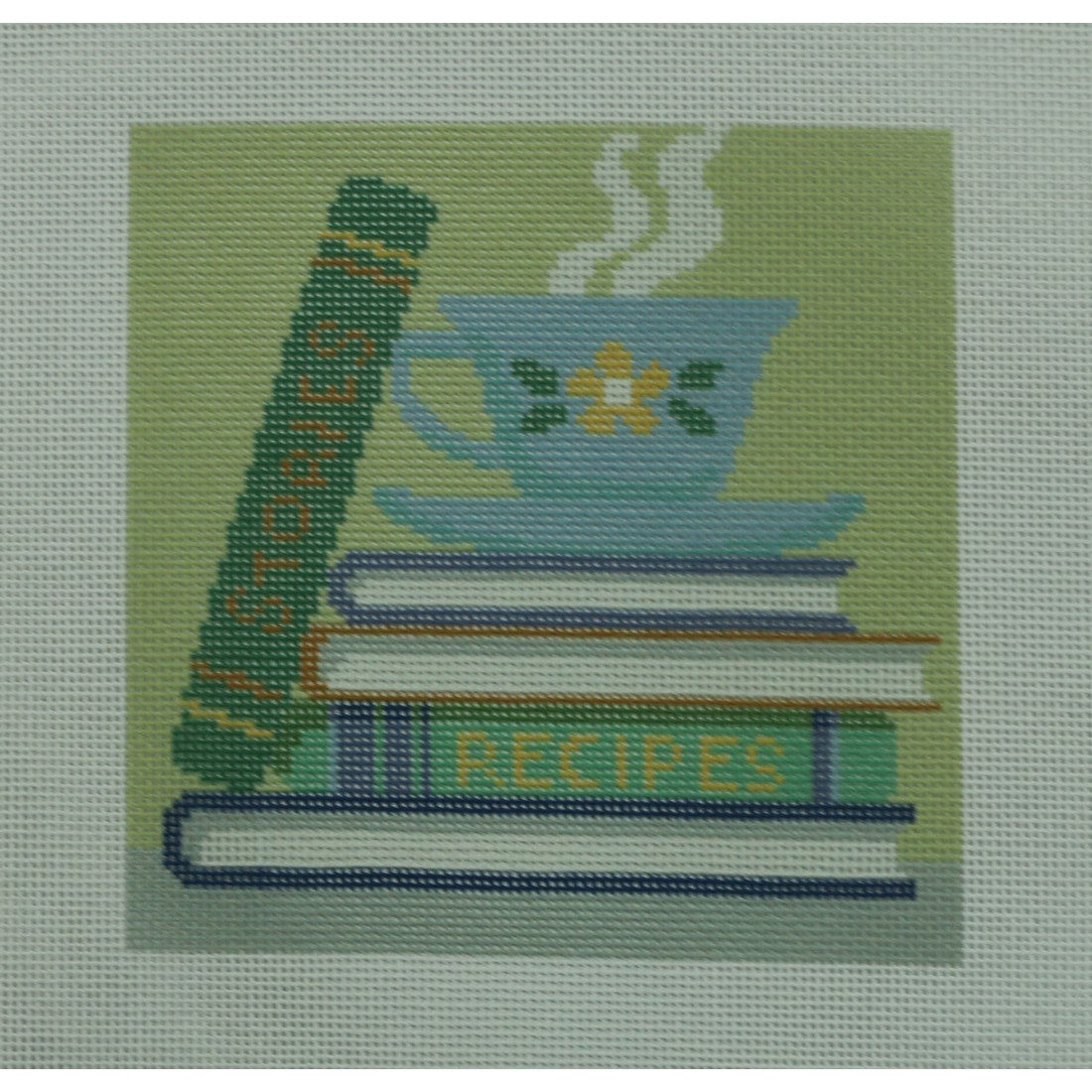 Teacup and Books