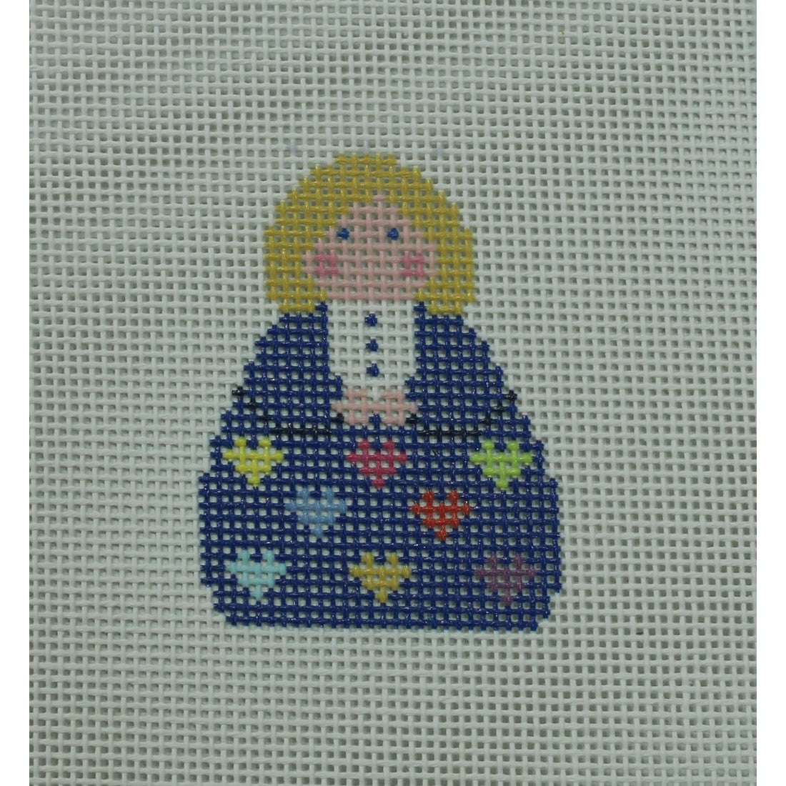 Multi-Colored Hearts Angel